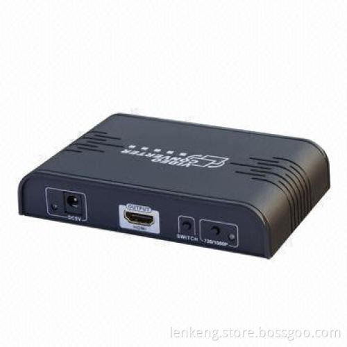 HDMI + Video + S-video + Audio to HDMI Converter, Scales Up Video or S-video to HDMI 1,080 or 720P